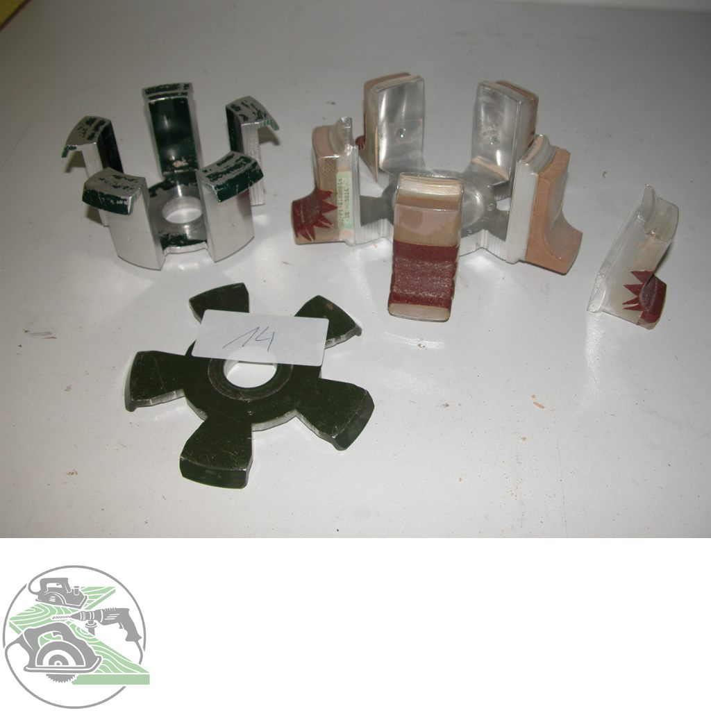 Profile grinding disc