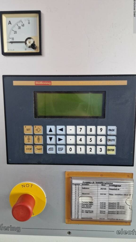 Breitbandschleifmaschine Bütfering Classic 111 C