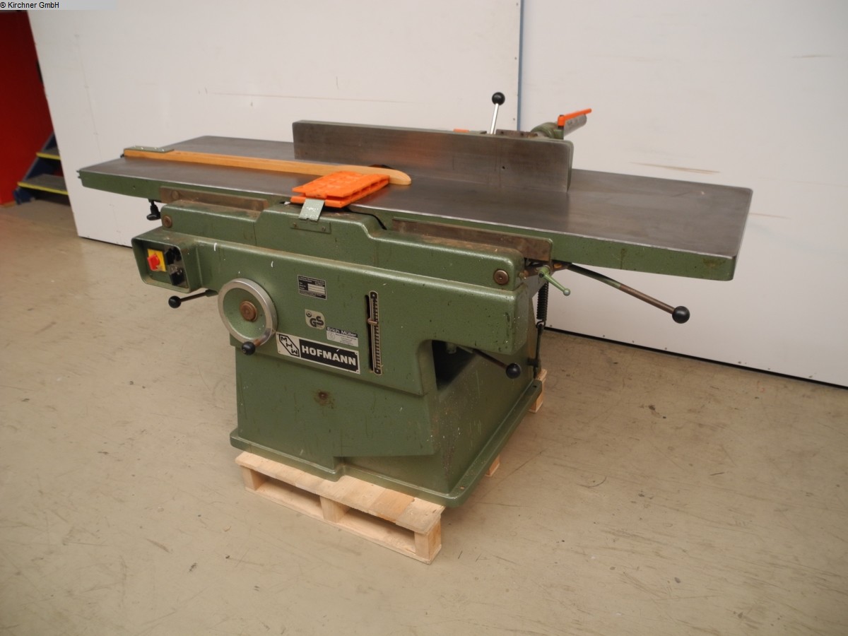 combined levelling and thicknessing machine