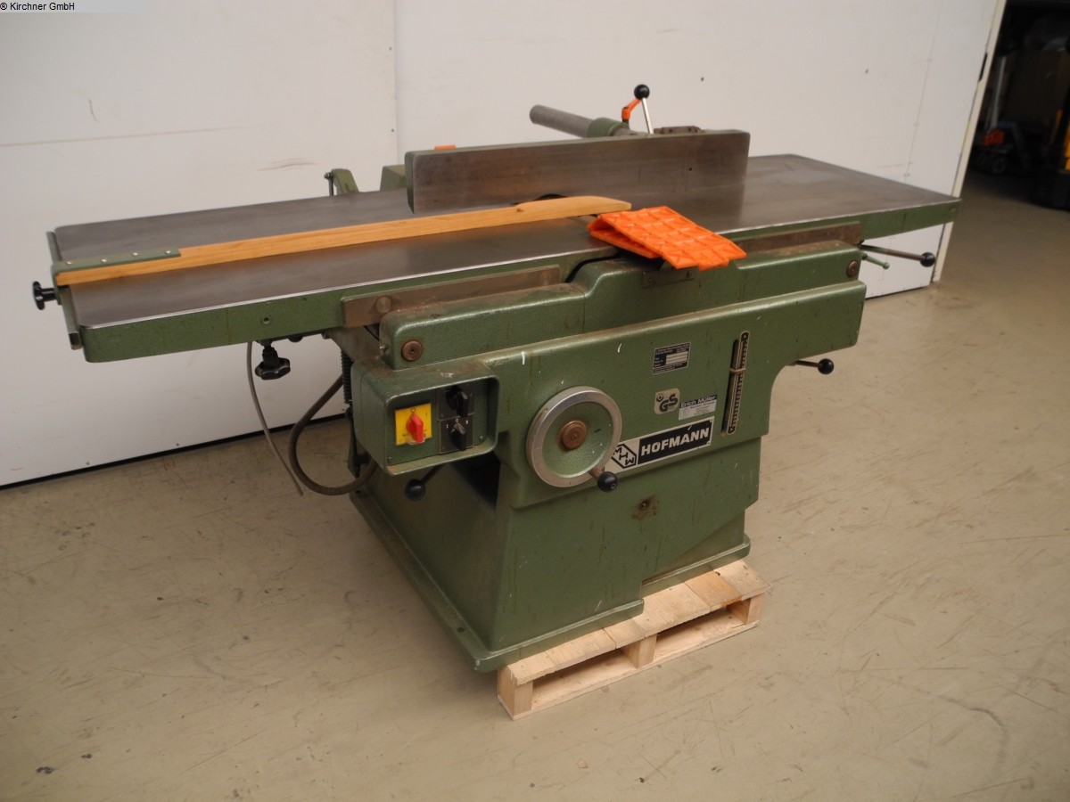 combined levelling and thicknessing machine