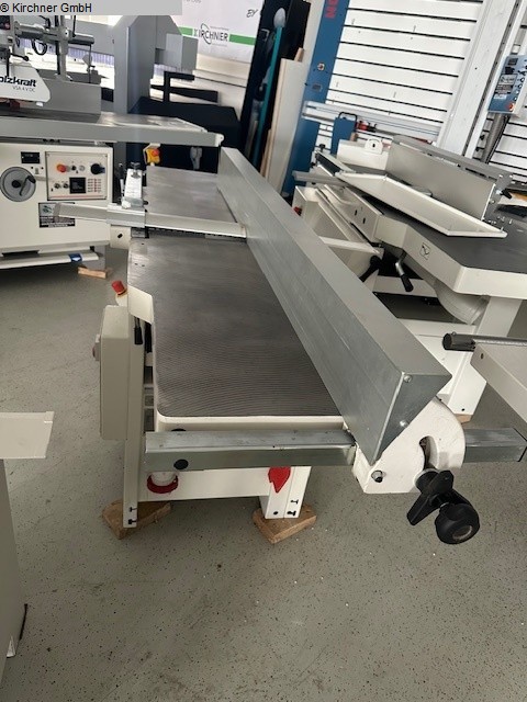 Combined levelling and thicknessing machine