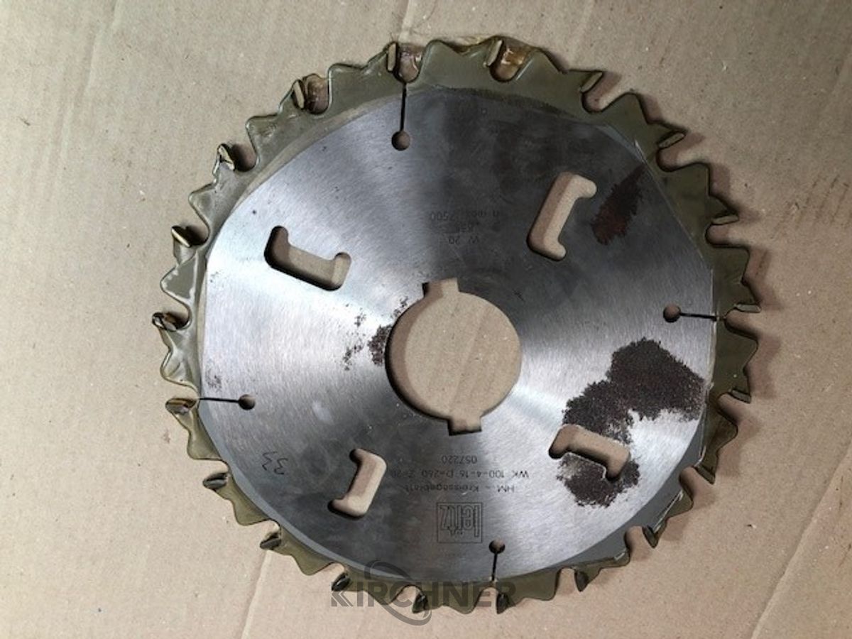 Circular saw blade for multirip saws